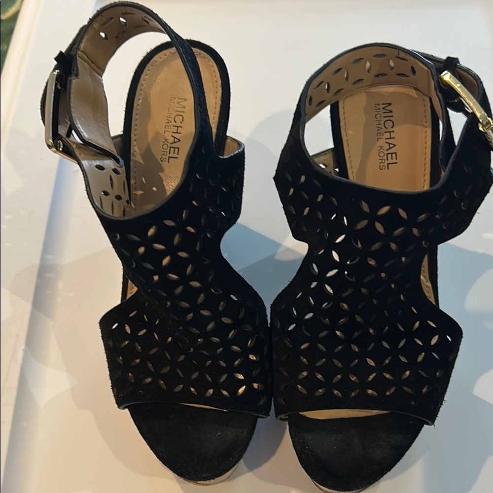Michael Kors Black Women's Sandals
